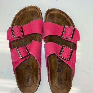 Birkenstock sandals. Wore once! Perfect shape.